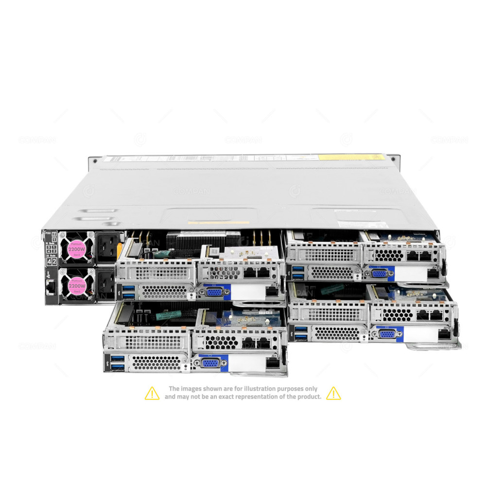 Gigabyte HDS H261-H60 12LFF 8x Xeon Gold 6152 1TB RAM 4x 3.84TB SSD Rails